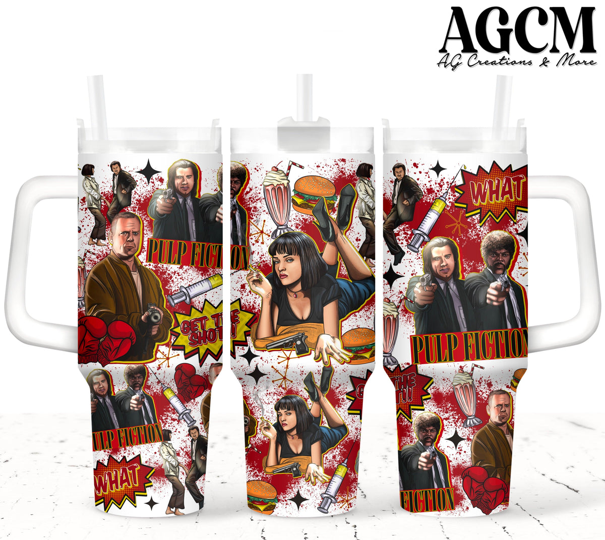 40oz Pulp Tumbler Digital Png