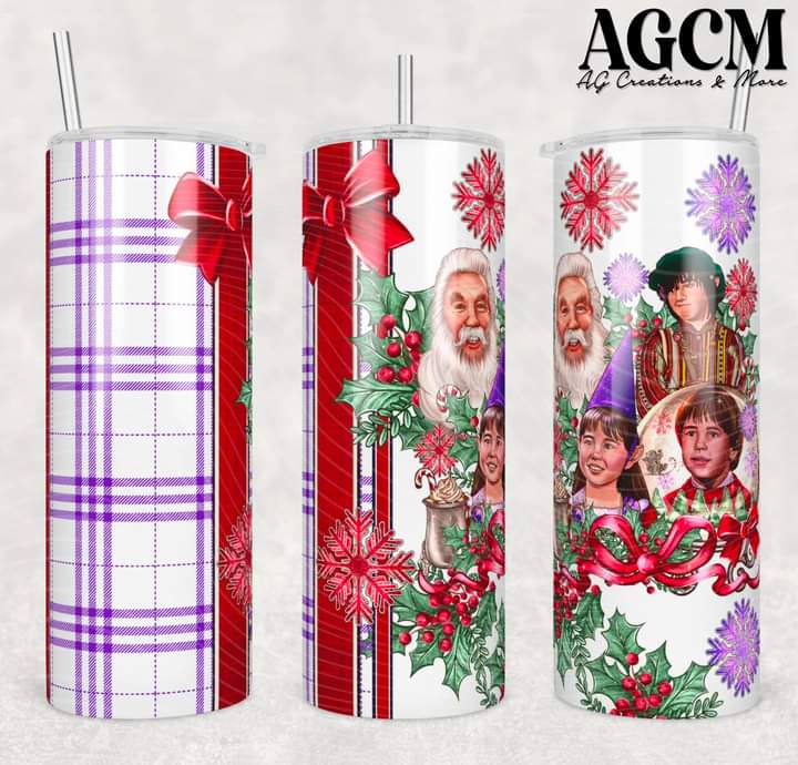 Santa Clause 20oz Tumbler Digital Download PNG