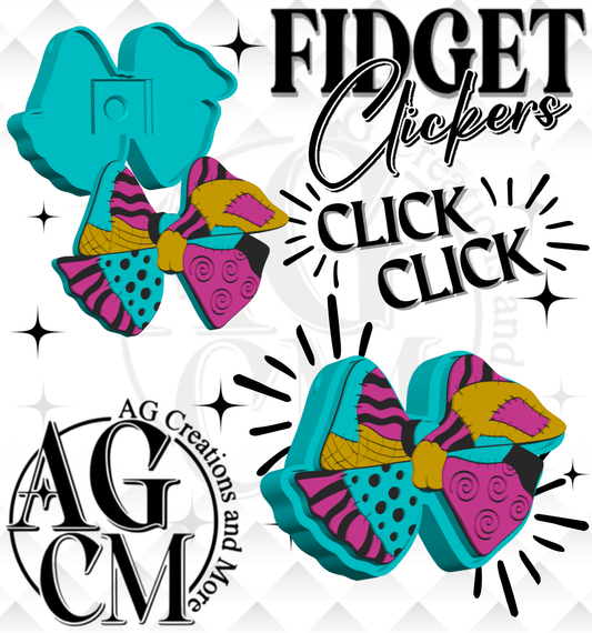 Sally Bow 3D Fidget Clickers (wholesale)