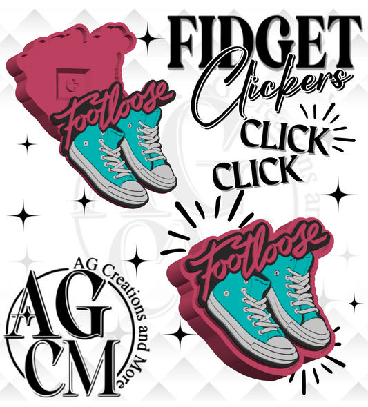 Cut Loose 3D Fidget Clickers STL / 3MF Files