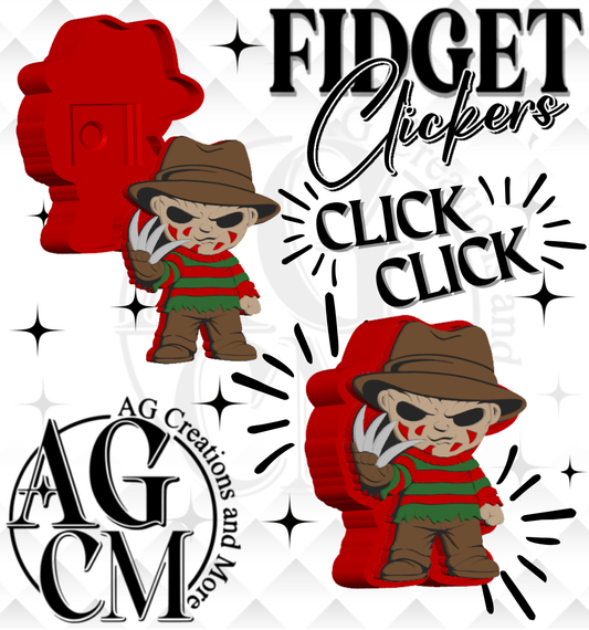 Elm Street 3D Fidget Clickers (wholesale)
