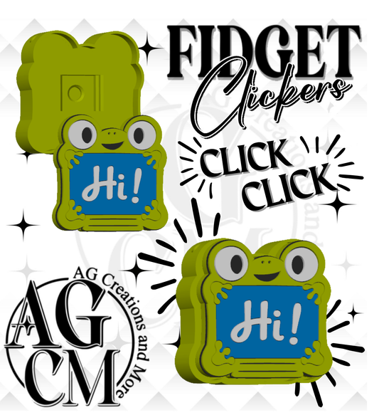 Frog Ipad 3D Fidget Clickers (wholesale)