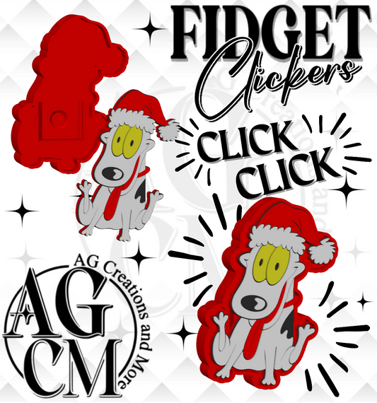 90s Silly Pup 3D Fidget Clickers (wholesale)