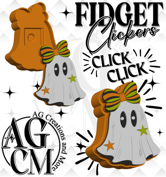 Boo Boo 3D Fidget Clickers STL / 3MF Files