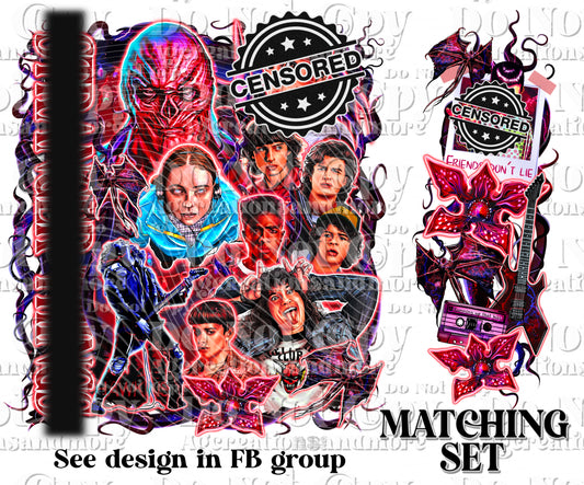 ST set Digital Download PNG