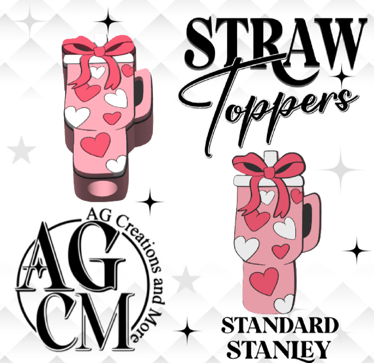 Stanley 3D Straw Topper