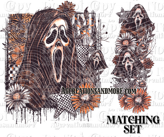 Ghost Fce Digital Download PNG