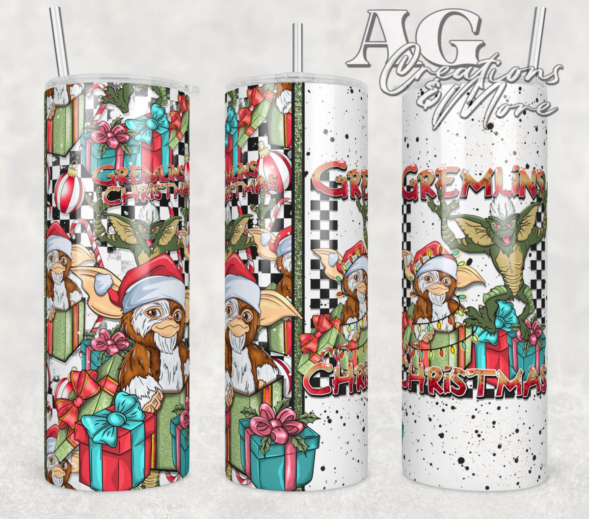 Gremlins Christmas Tumbler Digital File