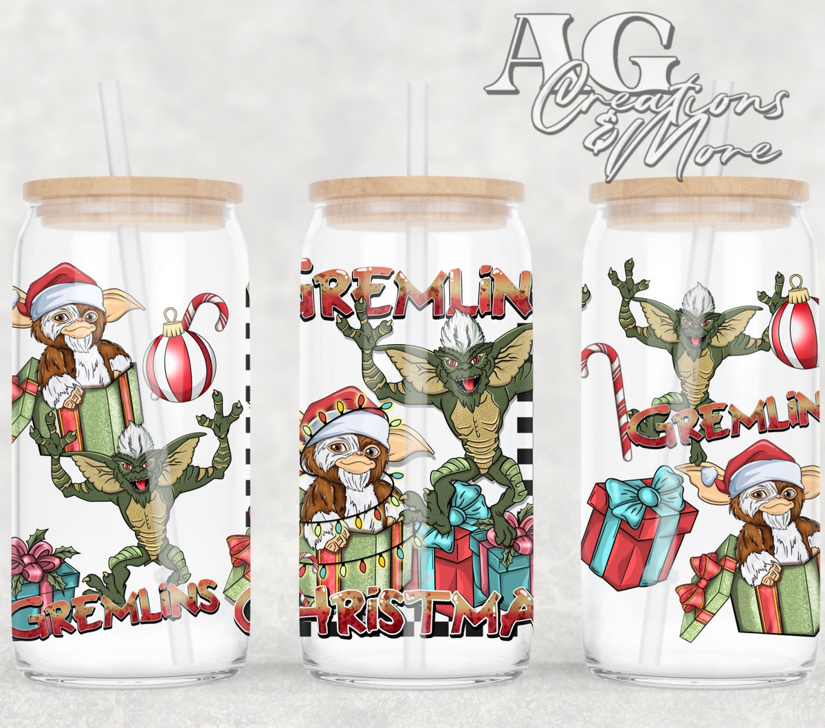 Gremlins 16oz Glass Digital File