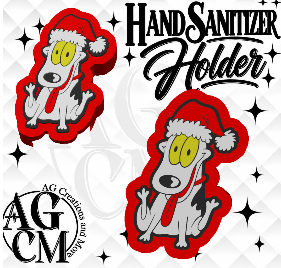 90s Silly Pup 3D Hand Sanitizer Holder (Wholesale/singles)