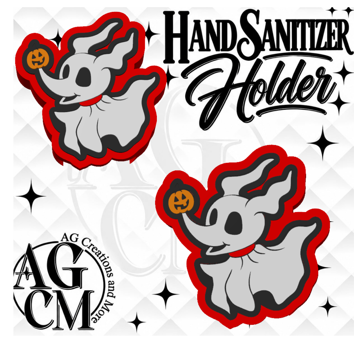 3D Hand Sanitizer Holder (Wholesale/singles)