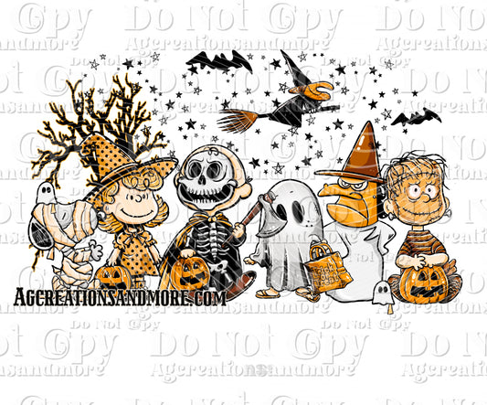 Halloween CB Digital Download PNG