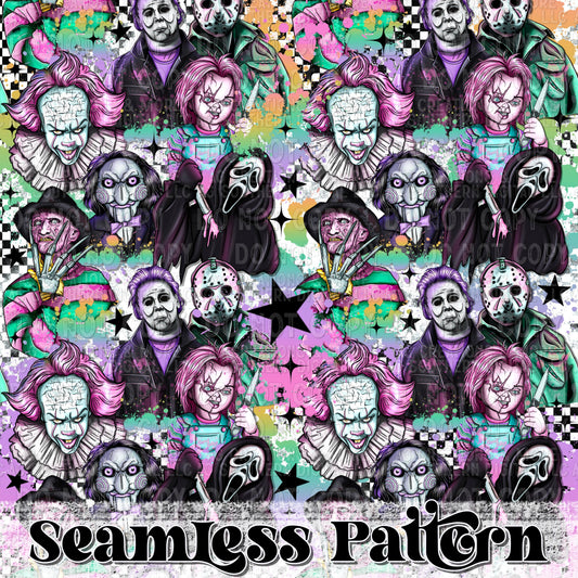 Horror Squad Seamless