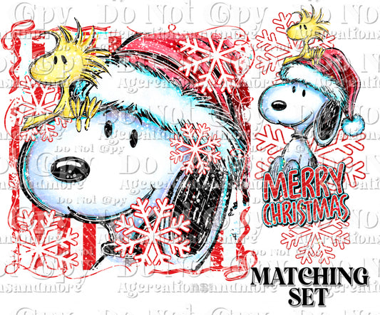 Snoop Snowman Digital Download PNG