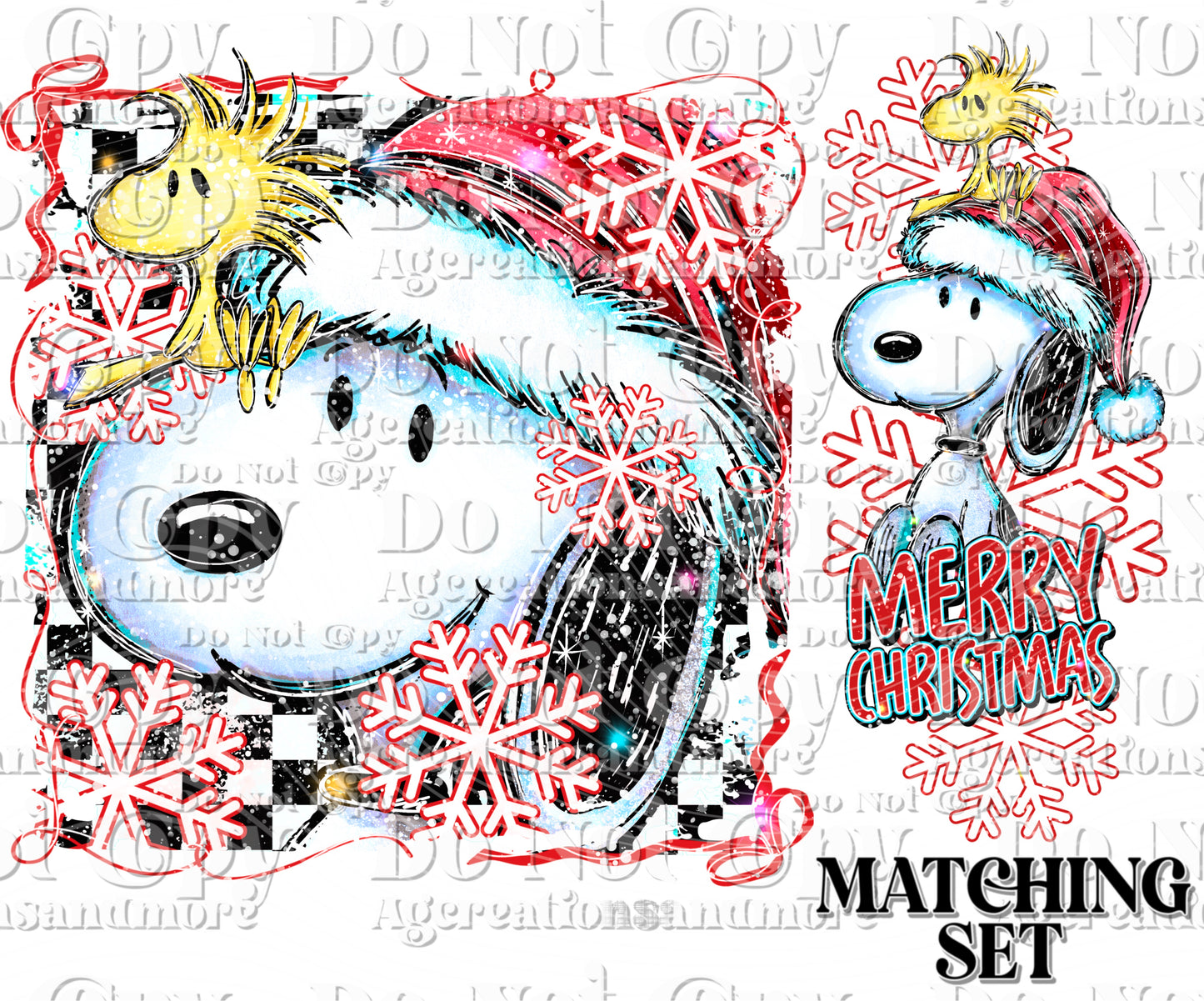 Snoop Snowman checker Digital Download PNG