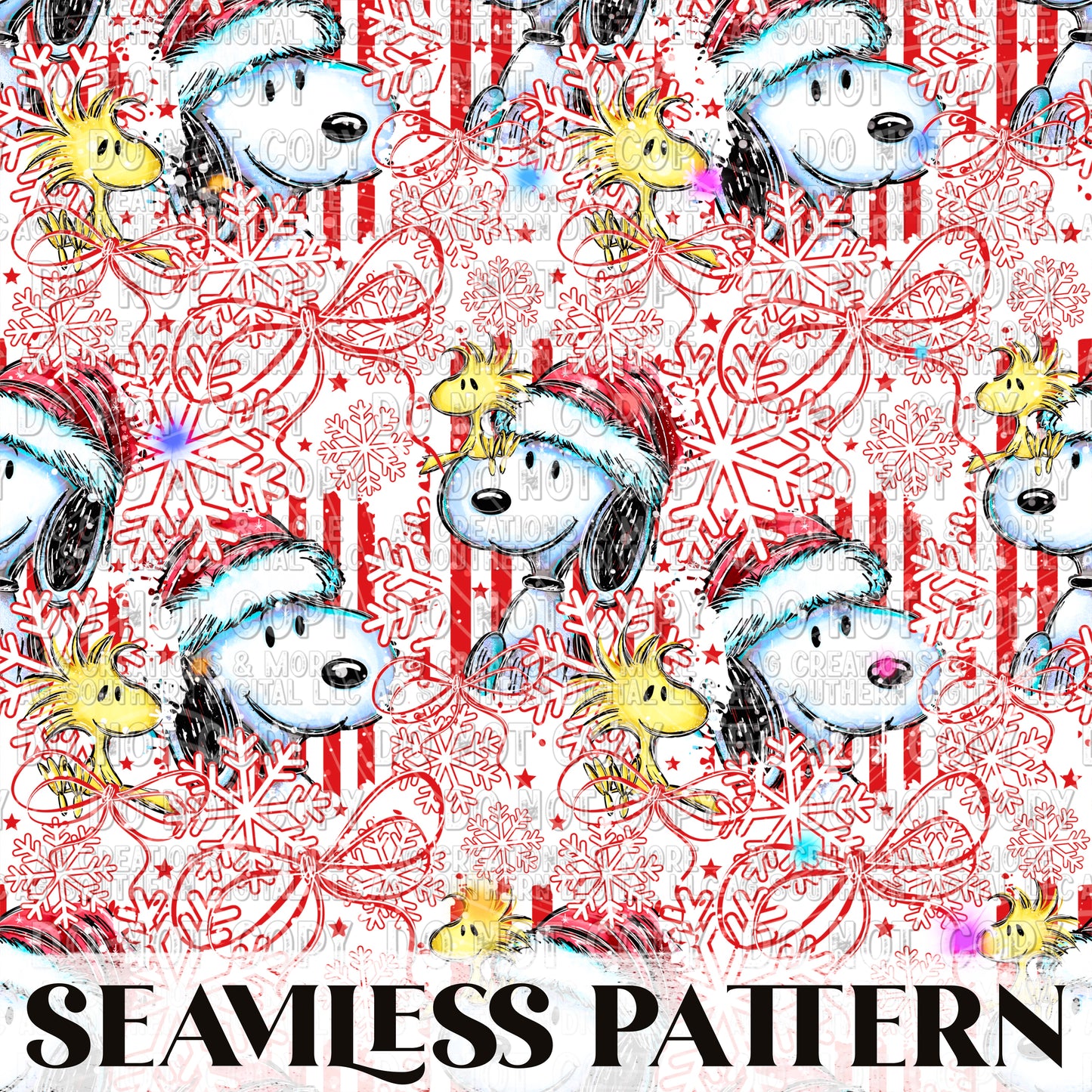Snoop Seamless Pattern PNG