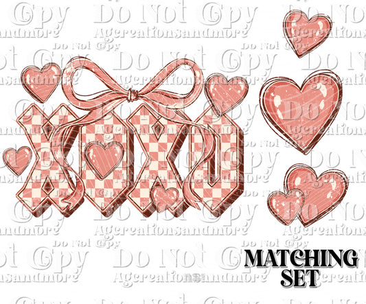 Xoxo sleeve set Digital Download