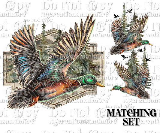 Mallard
 Sets Digital Download PNG