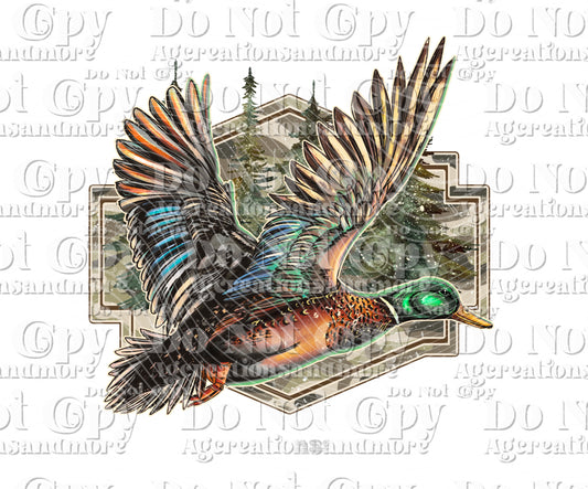 Mallard Digital Download PNG