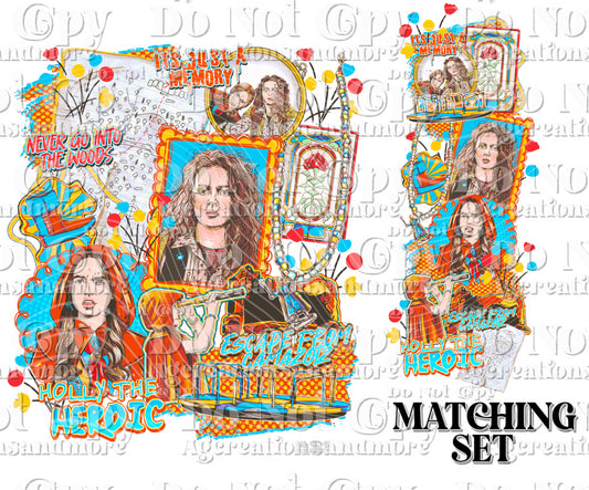 Never go into the Woods  Sets Digital Download PNG