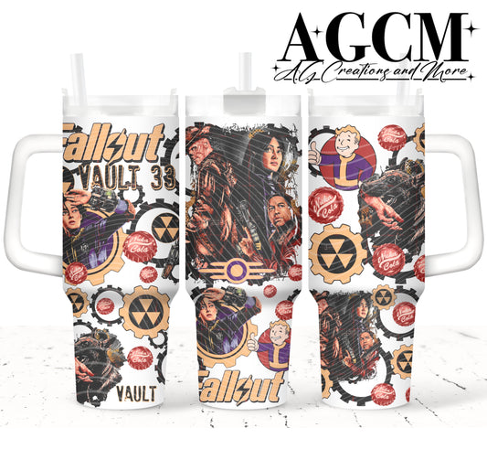 Fallout 40oz Tumbler Digital