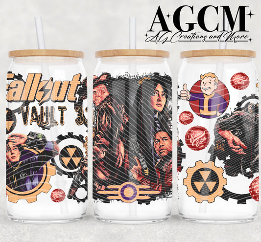 Fallout  16oz libby wrap PNG
