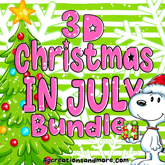 3D Christmas In July 3D Bundle