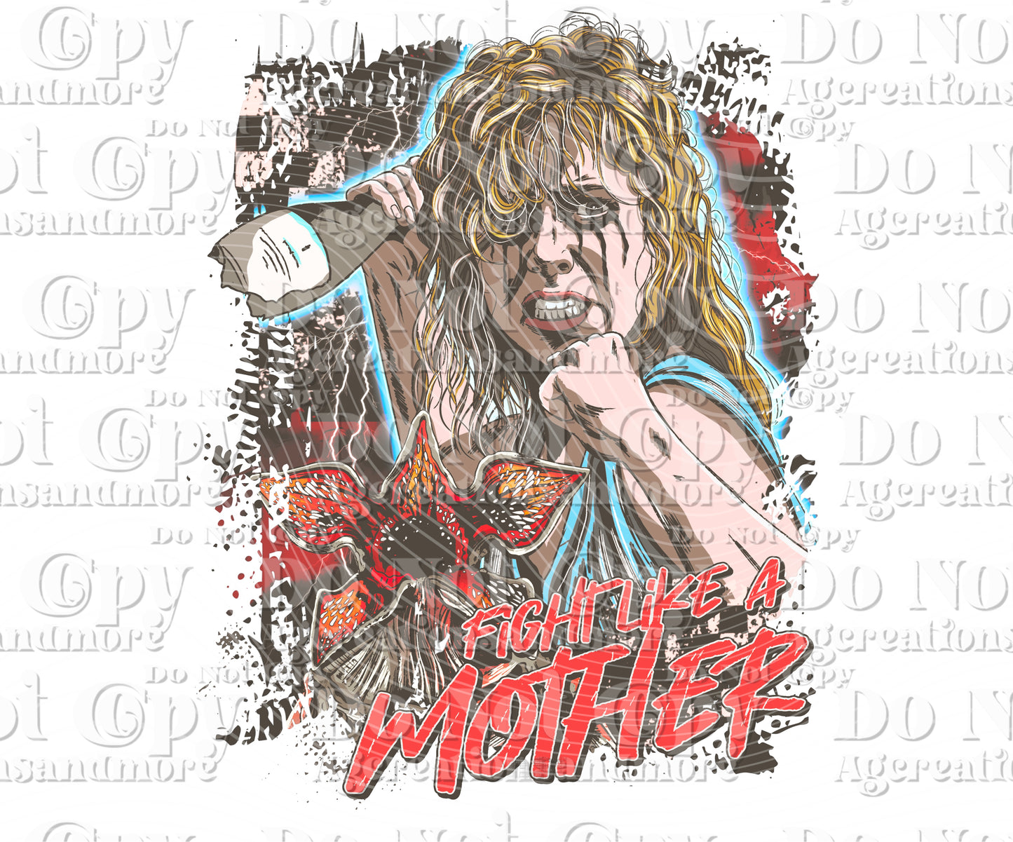 Karen fight like a mother Digital Download PNG