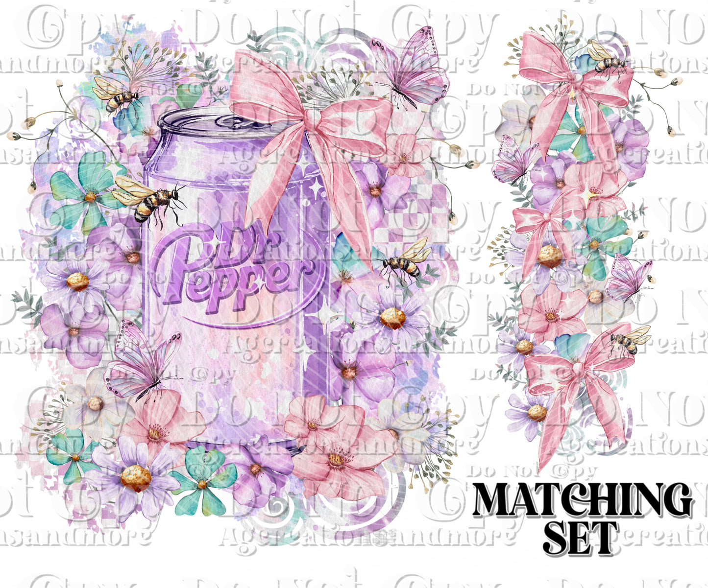 Watercolor DP set Digital Download