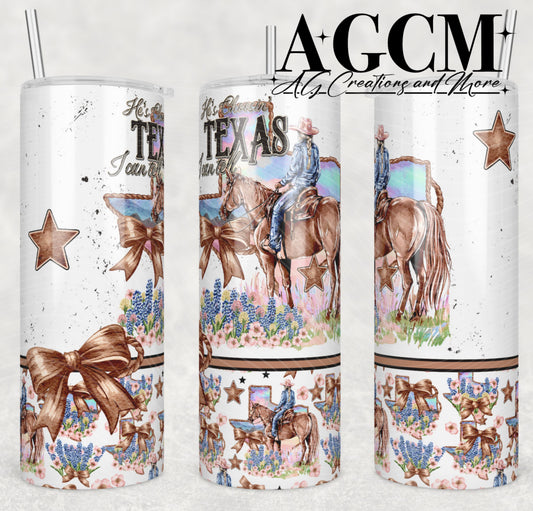 Choosin Texas. 20oz Tumbler Design | Instant PNG Digital File