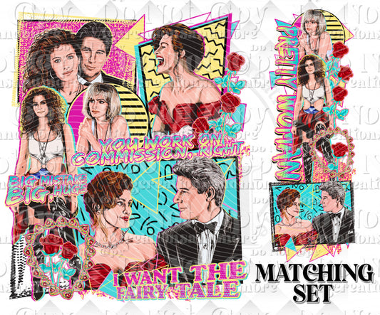 Beautiful woman set Digital Download png design