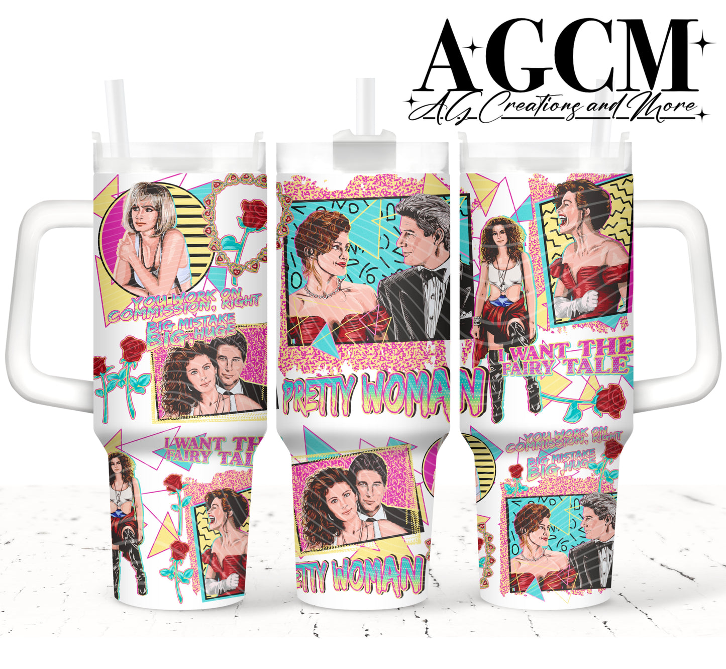 P-Woman 40oz Tumbler Digital