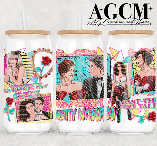 P-Woman 16oz Libby wrap PNG