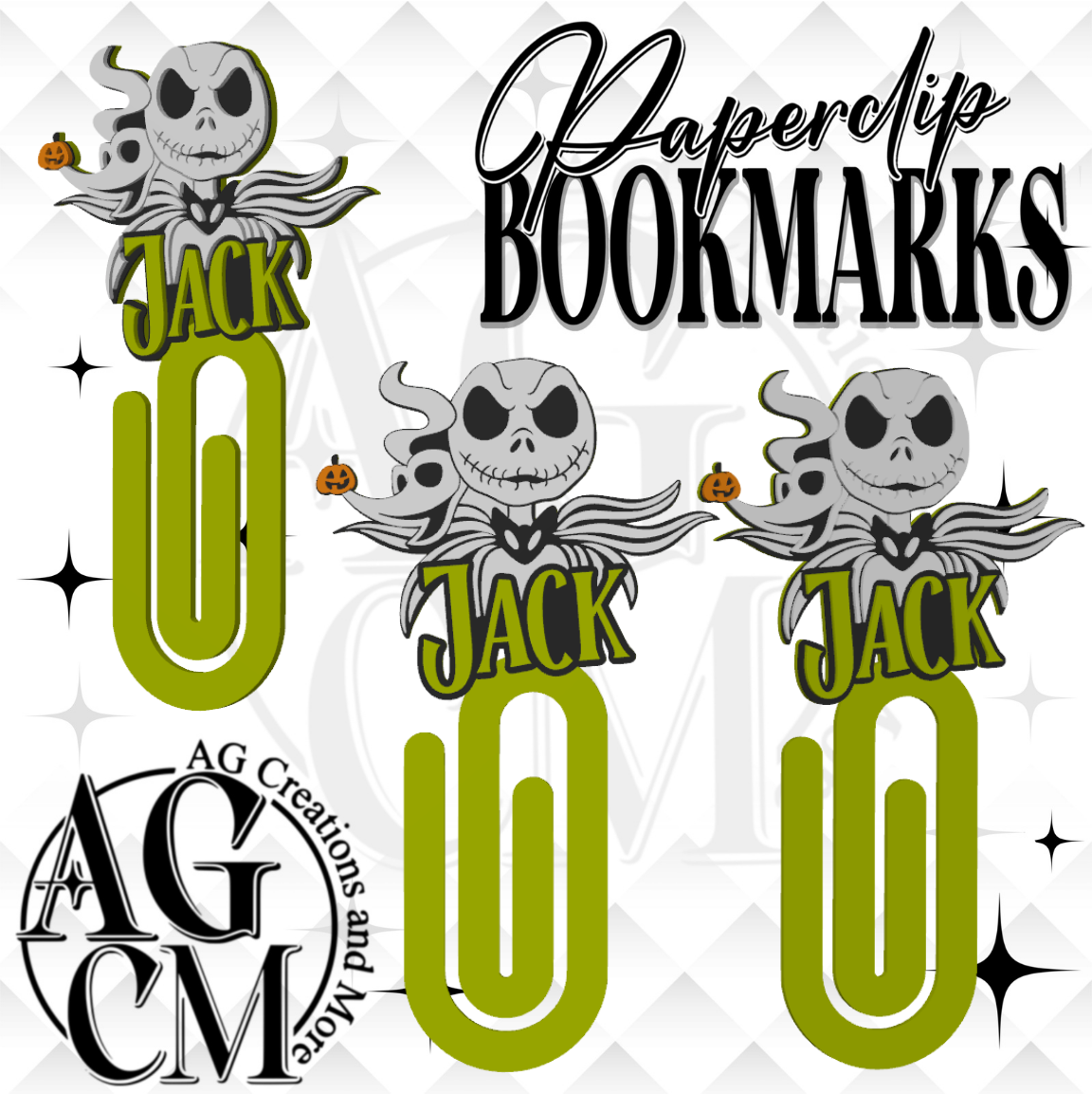 J-NBC 3D Bookmark/ Paperclip 3MF File