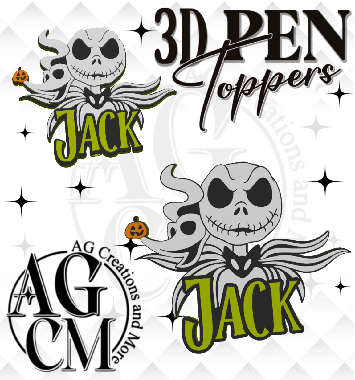 J-NBC 3D pen Toppers 3MF File
