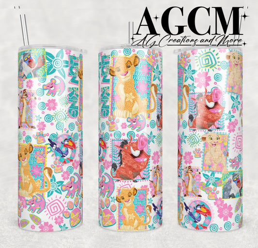 Pride rock  20oz Tumbler Design | Instant PNG Digital File (Copy)