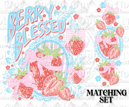 Berry blessed Digital Download png design