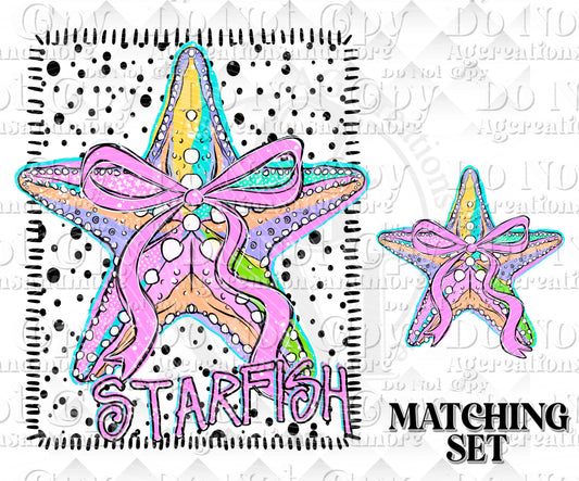 Starfish Digital Download png design