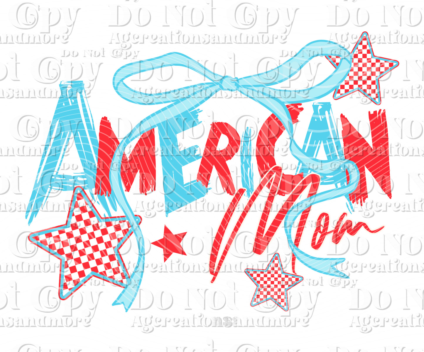 American mom Digital Download PNG