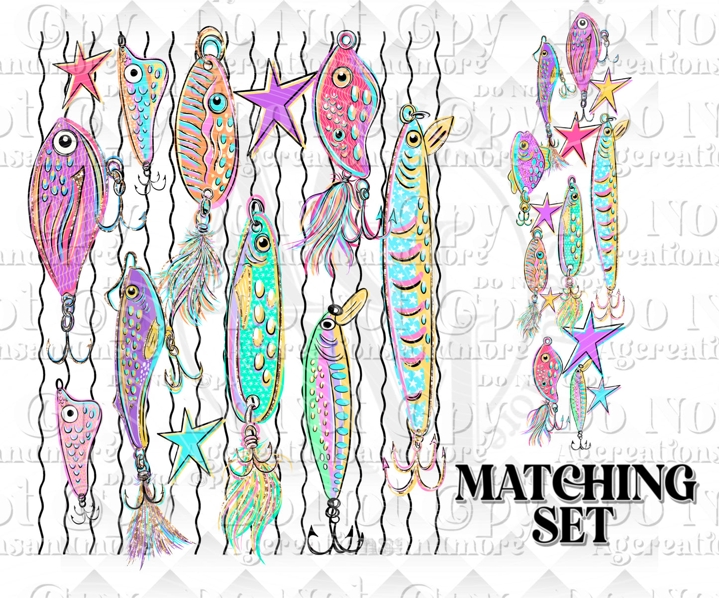 Lures Digital Download png design
