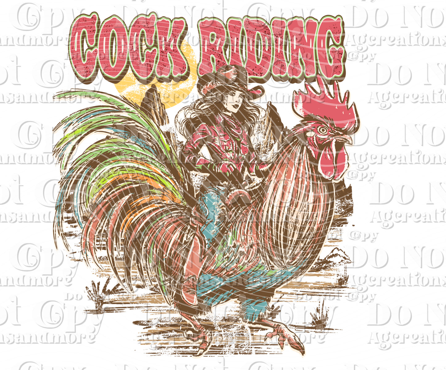 Cock Riding  Digital Download PNG