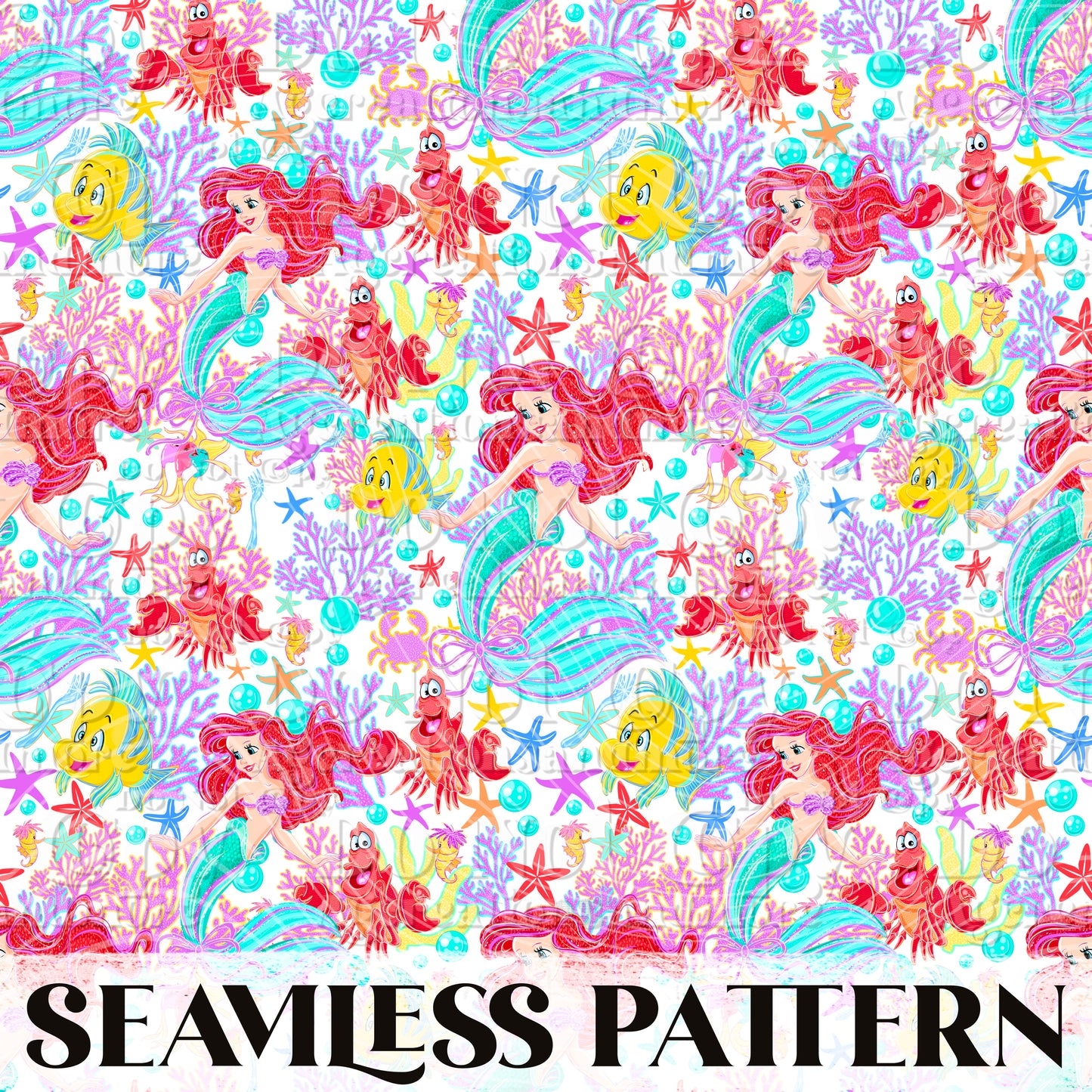 L M Seamless Pattern PNG