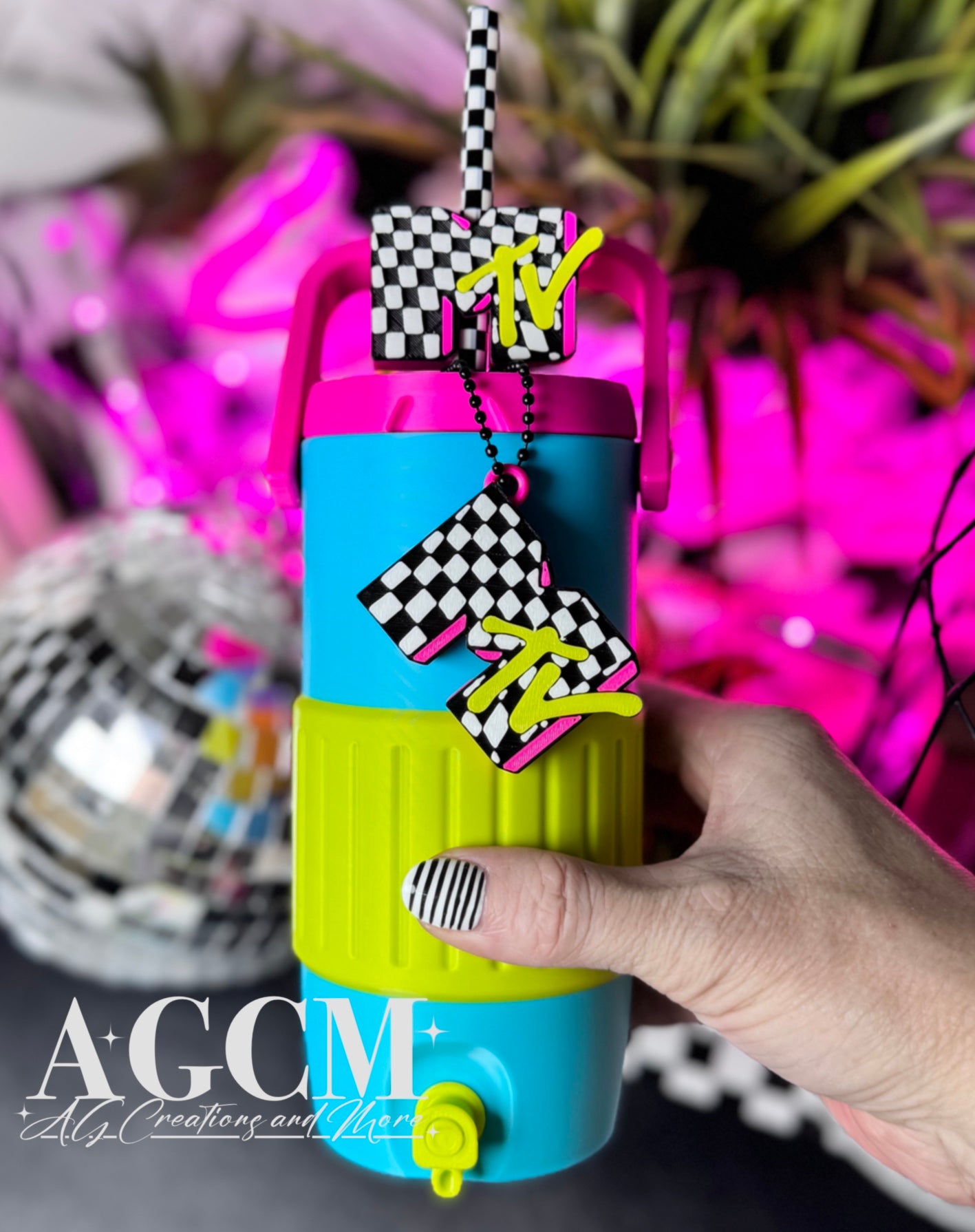 16oz Slim 90s Cooler holder (set)