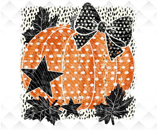 Dotted Pumpkin Download png design