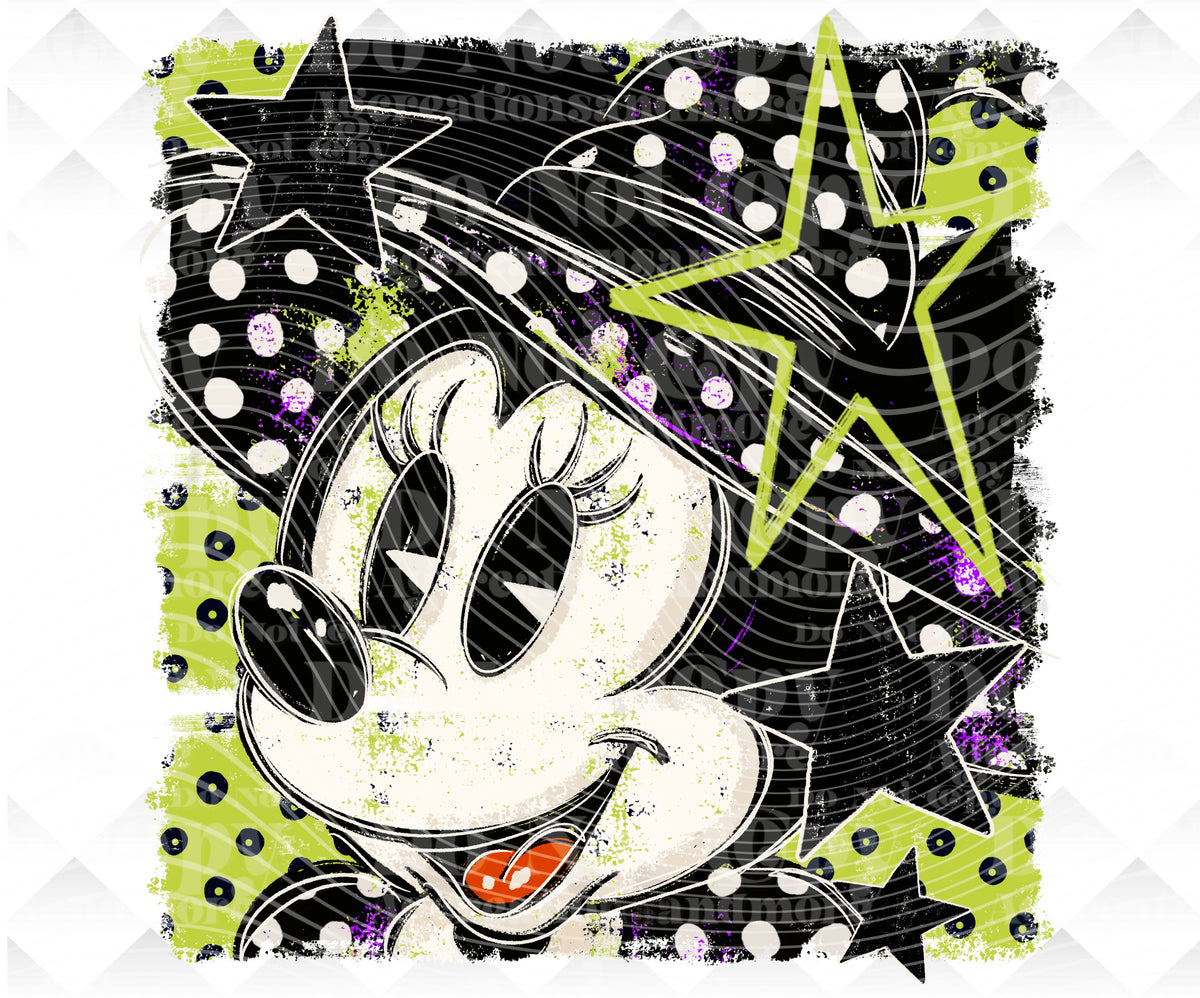 Witch Mouse Download png design