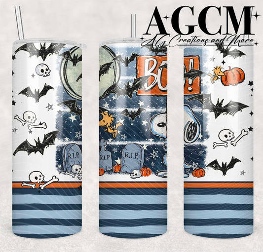 Boo pup 20oz Tumbler Design | Instant PNG Digital File