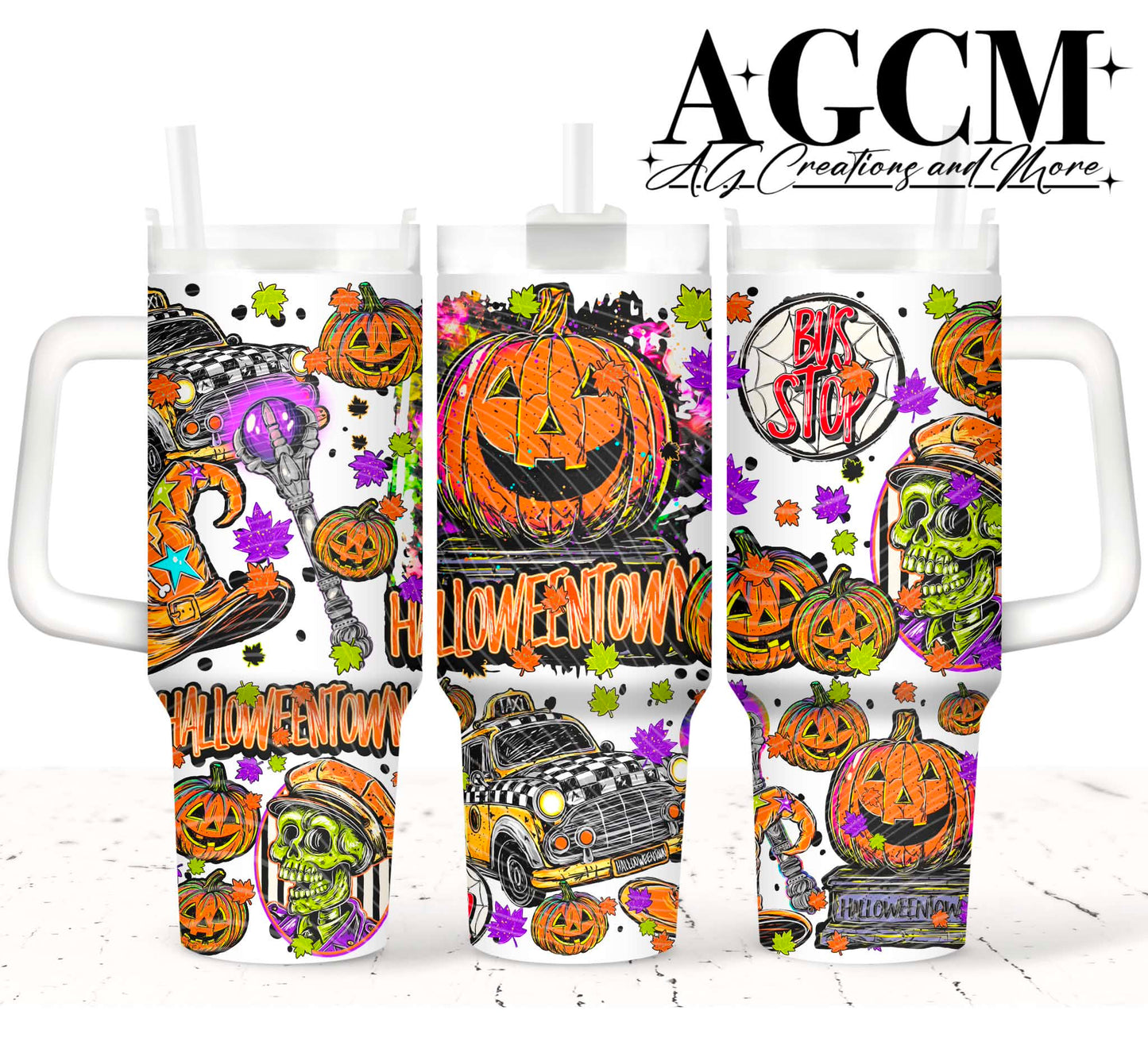 H-town 40oz Tumbler Digital
