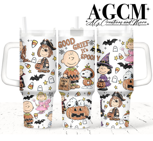 Good grief 40oz Tumbler Digital