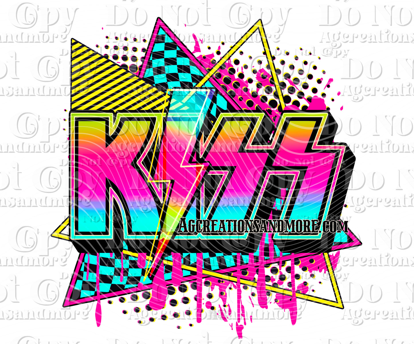 Rock band kiss Digital Download PNG