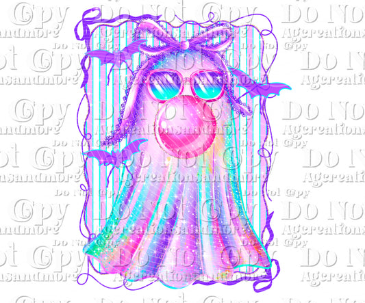 Colorful boo Digital Download PNG